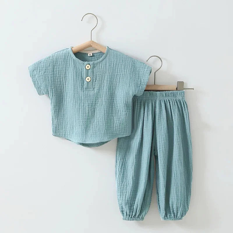 Baby & Toddler 2-Piece Cotton Outfit