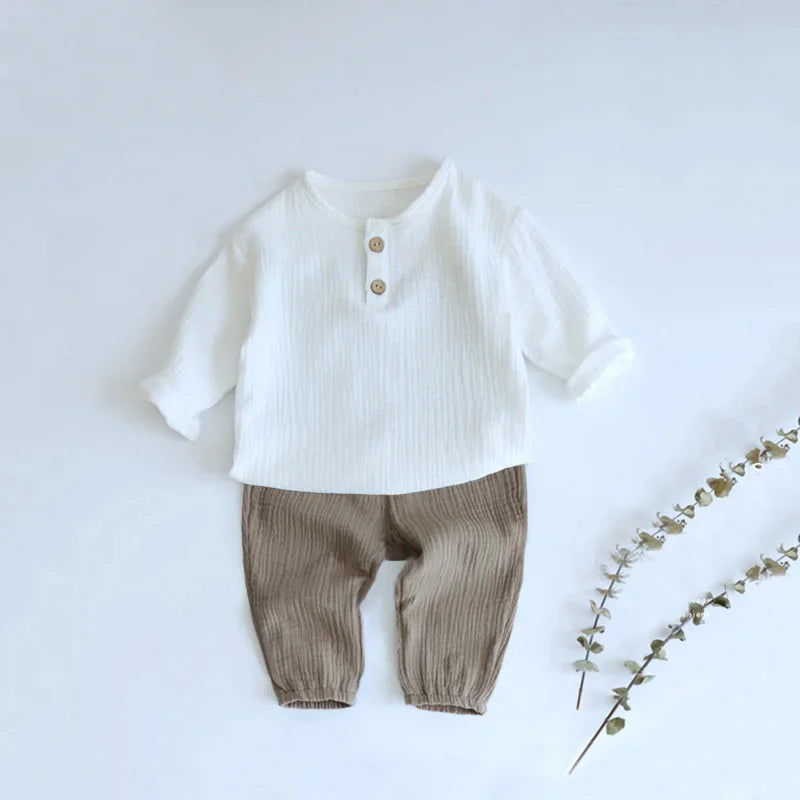 Baby & Toddler 2-Piece Cotton Outfit
