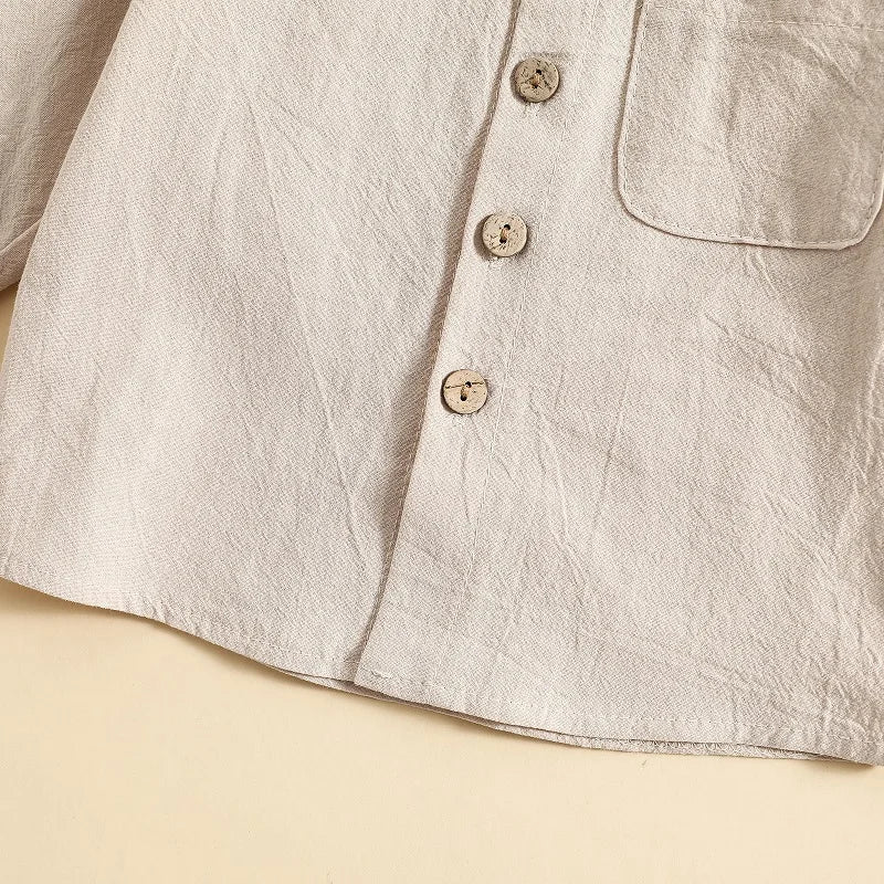 Baby & Toddler Linen Cotton Outfit