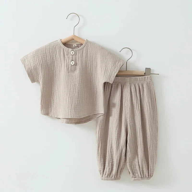 Baby & Toddler 2-Piece Cotton Outfit