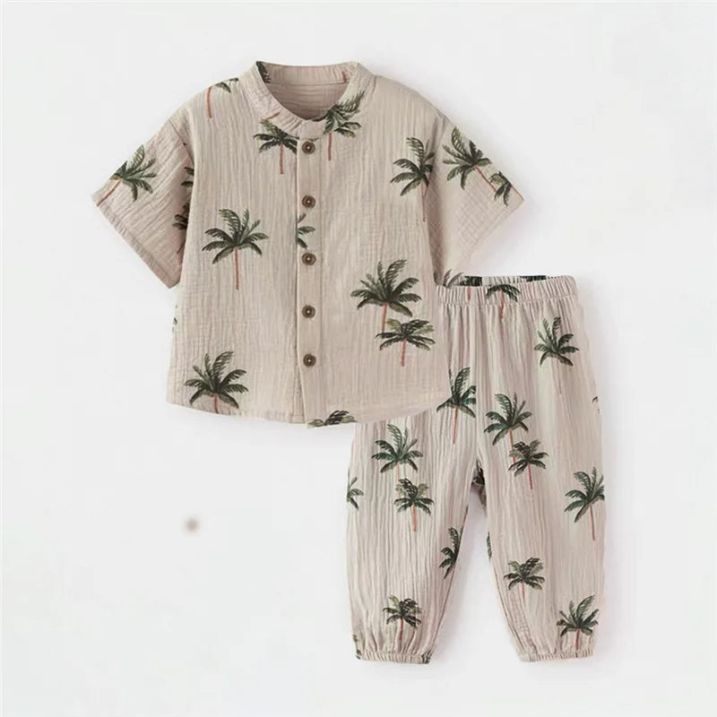 Baby & Toddler 2-Piece Cotton Outfit
