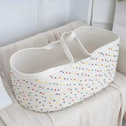 NPK Handmade Reborn Doll Accessories 16-20inch High Quality Cradle Baby Doll Basket Doll Collectors Gift