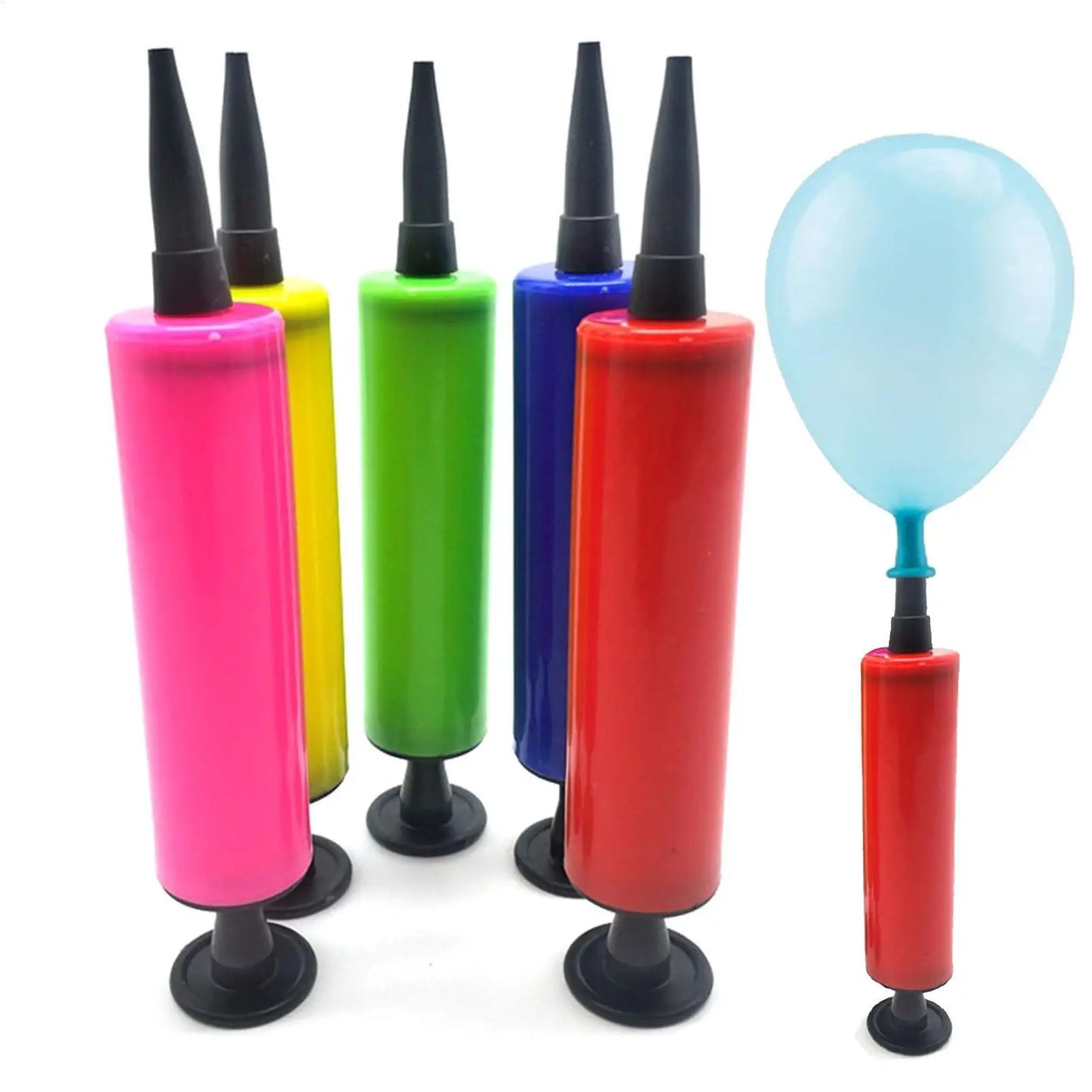 1Pcs Balloon Pump Balloon Inflator Hand Push Air Pump Wedding Birthday Party Kids Baby Shower Balloon Accessories Tools