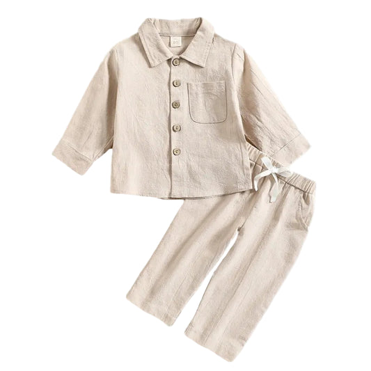 Baby & Toddler Linen Cotton Outfit