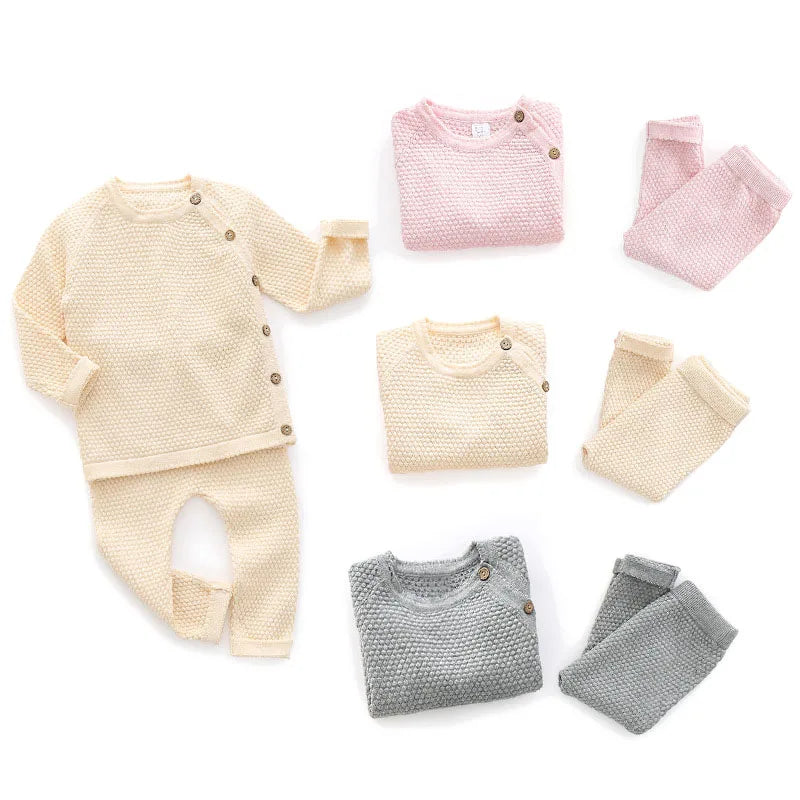 Baby Cotton Knitwear Set